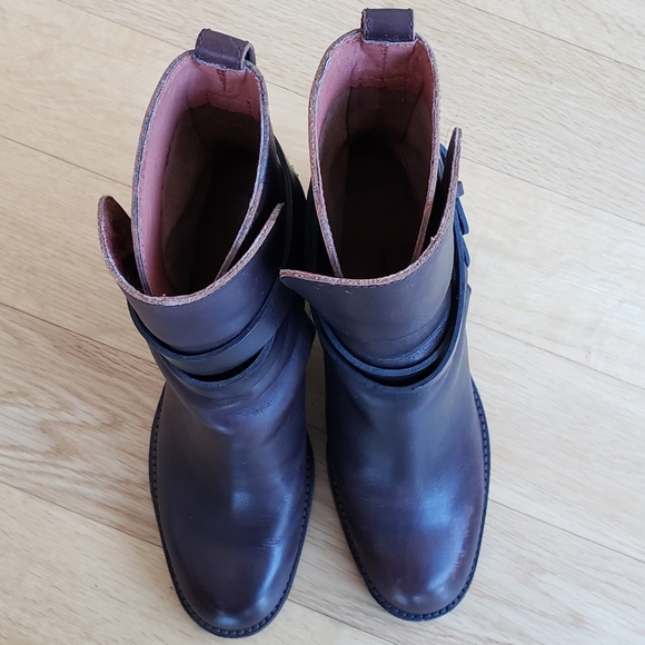 See by Chloe Women's Janis Heeled Leather Boots - Picture 2 of 8